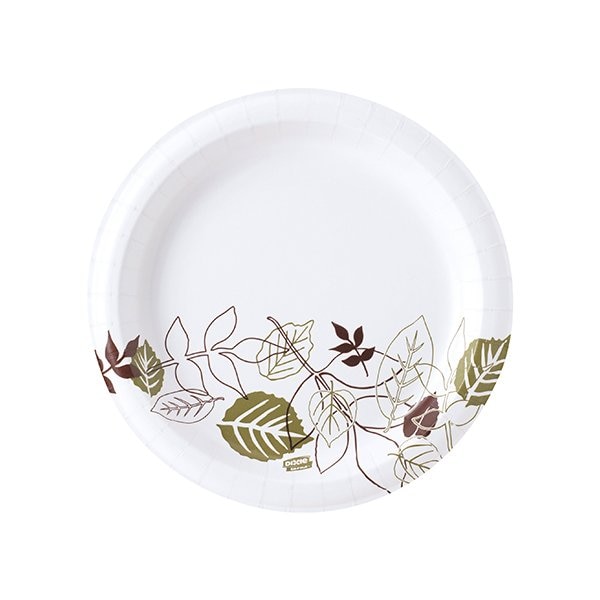 Bsc Preferred Dixie Paper Plates - 9'' Heavyweight, White, 500PK BUY00039710 - main